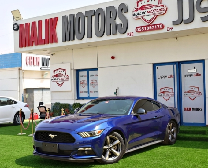 BLUE Ford Mustang 2016 Blue