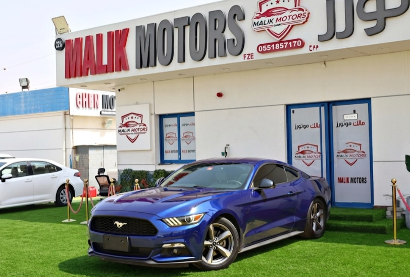BLUE Ford Mustang 2016 Blue
